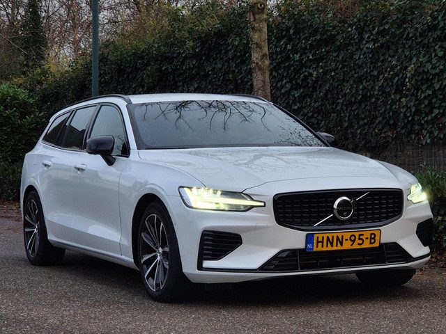 Volvo V60 2.0 T6 hybrid AWD Plus Dark 388PK KRISTAL Autopilot +70km Hyrbride BTW Volle optielijst Ad