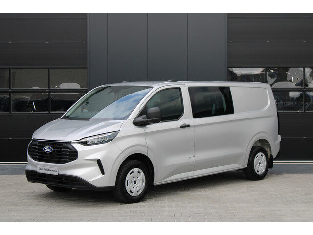 Ford Transit Custom 320 2.0 TDCI L2H1 Trend DC 136pk - 5 zits - Elek Trekhaak - LED - Stoelverwarmin