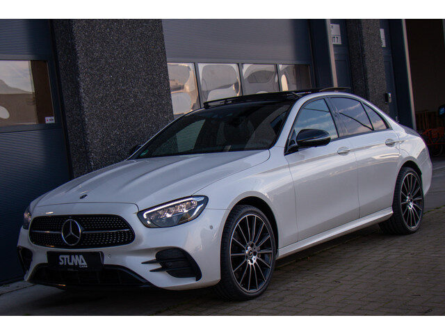 Mercedes-Benz E-Klasse 300 e 4MATIC AMG Line | E300 Hybride | Pano | Matrix LED | Burmester | Night