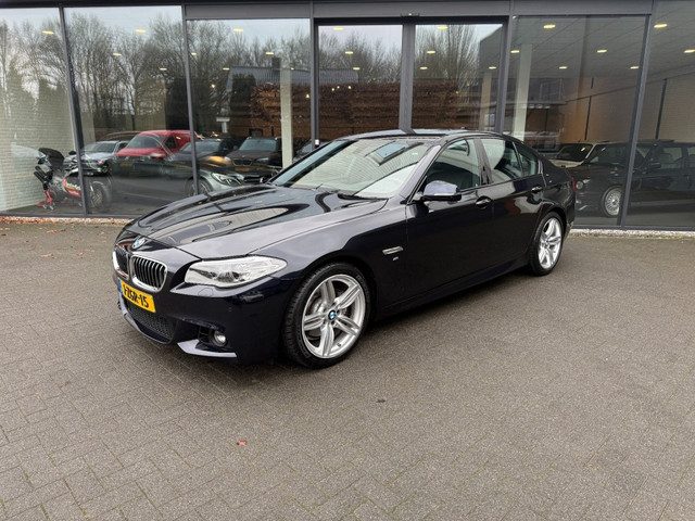 BMW 5 Serie 520I M-Sport,1e Eig,Dealer OH,Orig. NL,Xenon,NaviPro,Stoelverw,Leer,Clima,Cruise,