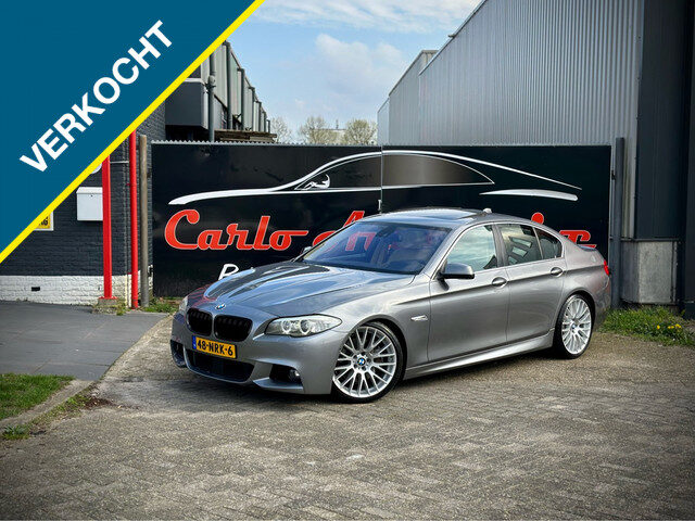 BMW 5 Serie 535i 350PK! M-SPORT HUD|SOFTCLOSE|DAK|360CAM|ACC VOL