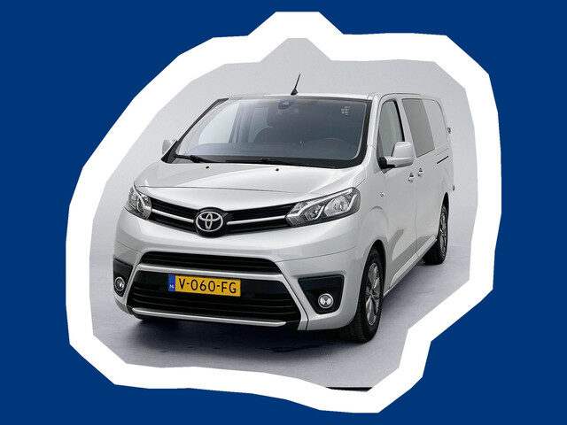 Toyota ProAce Worker 2.0 D-4D Professional DC Long Dubbele Cabine Navigatie Trekhaak Navigatie Cruis