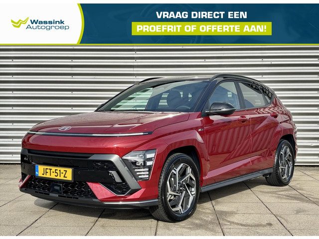 Hyundai Kona 1.6 GDI HEV 141pk DCT Automaat N-Line Two-Tone | 18 Inch | Navigatie | Camera