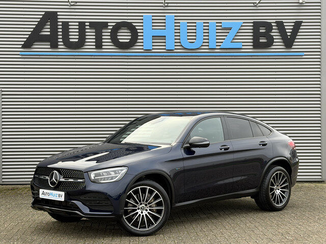 Mercedes-Benz GLC Coupé 300e 4MATIC AMG-Line Trekhaak Distronic ACC LED 20 Inch Night Pack Carplay 3