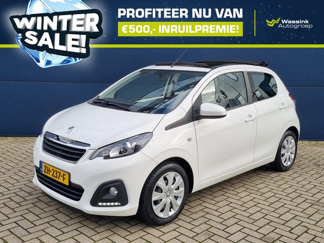Peugeot 108 1.0 e-VTi 72pk TOP! Active | WINTERSALE | Airco | Bluetooth | Cabriodak | Stuurwielbedie