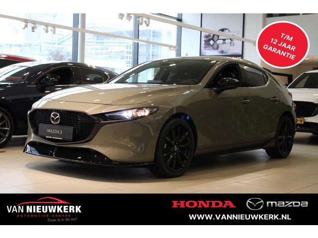 Mazda 3 Skyactiv-X 186pk M Hybrid Homura Aero Pack Diverse Accecoires! Groot voordeel!
