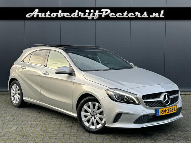 Mercedes-Benz A-Klasse A 160 Pano Carplay Sportstoel Leder Navi LED Cruise NL-auto