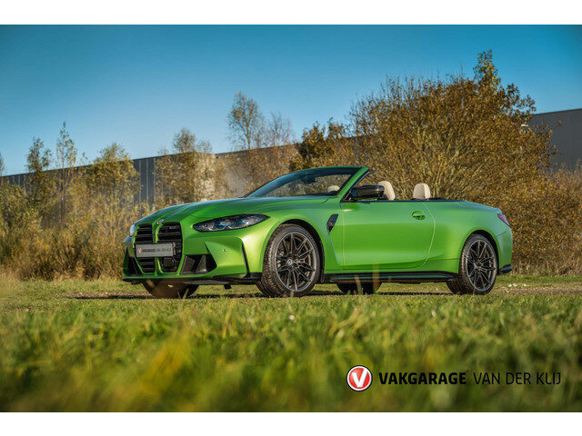 BMW M4 4-serie Cabrio xDrive Competition | 'Individual Frozen Tampa Bay Green' | Carbon Pakket | Las