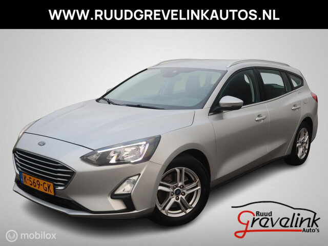 Ford Focus Wagon EcoBoost Hybrid 125 PK H6 Navigatie Trekhaak Camera Led Pdc V+A