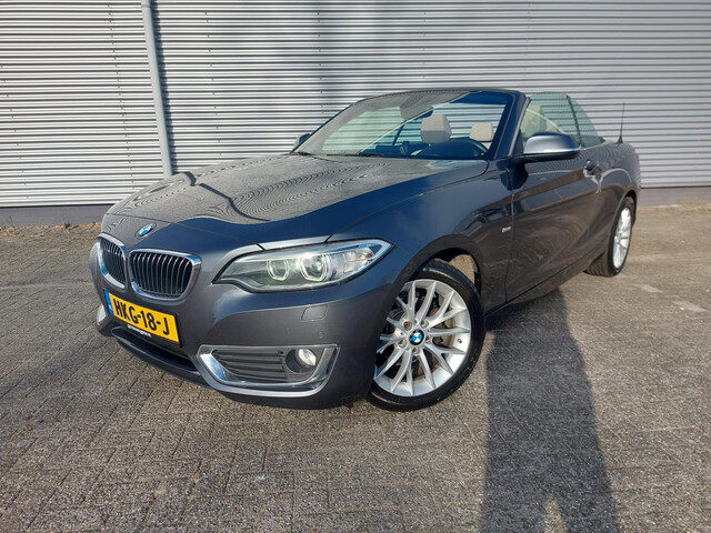 BMW 2 Serie Cabrio 218i High Executive, airco,navigatie,stoelverwarming,parkeersensoren,cruisecontro