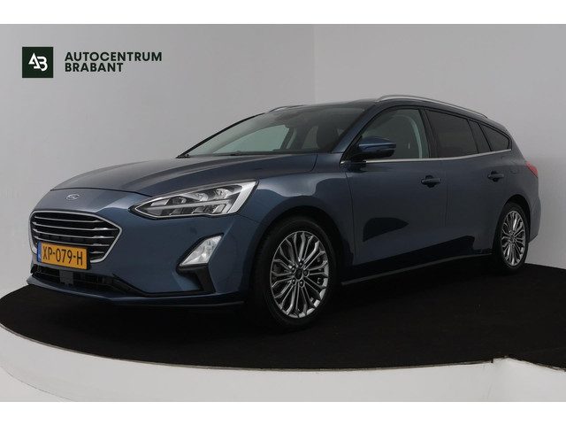 Ford Focus Wagon 1.0 EcoBoost Titanium Business (NAVIGATIE, STUUR-/STOELVERWARMING, 1e EIGENAAR, GOE