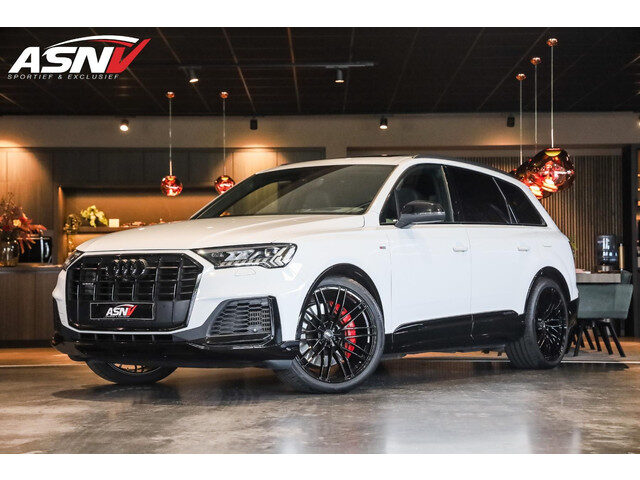 Audi Q7 60 TFSI e Quattro, S/Line/In/Ext., 456 PK, Plug/In, Pano/Dak, Luchtvering, B&O, Head/Up, Mat