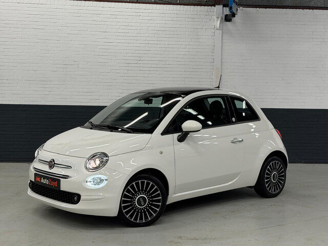 Fiat 500 1.0 Hybrid Lounge / Panoramaroof / CarPlay / Leder / PDC