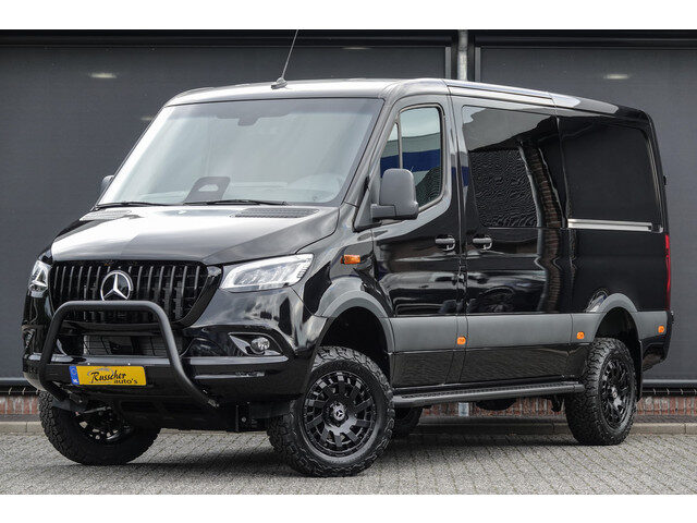 Mercedes-Benz Sprinter 4x4 319Cdi 190Pk 9G-tronic | L2H1 | Dubbele Cabine | 2x Schuifdeur | 4WD | AW