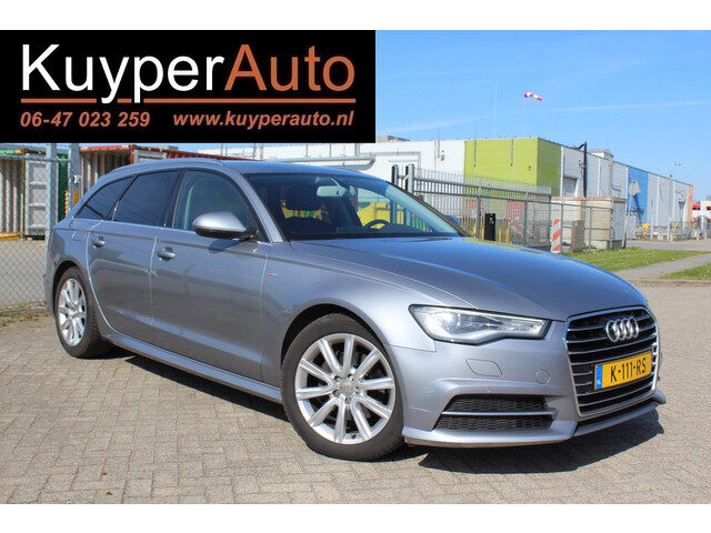 Audi A6 Avant 2.0 TDI ultra S Edition AUTOMAAT vol leder multimedia trekhaak parkeersensoren
