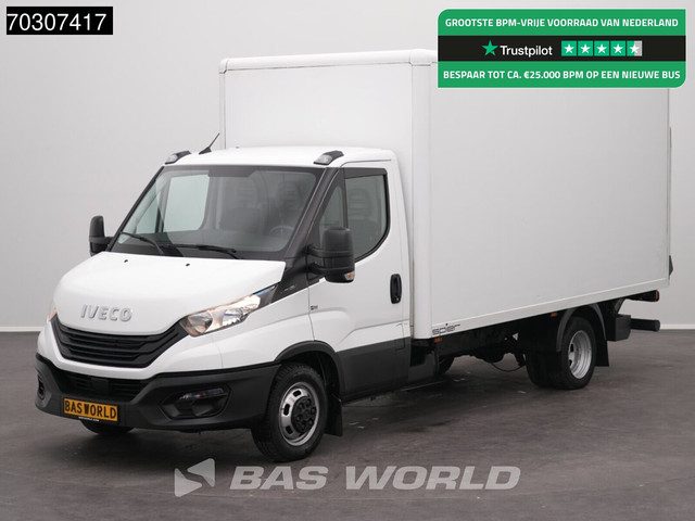 Iveco Daily 35C16 Laadklep Dubbellucht 160PK Bakwagen Airco Euro6 Meubelbak Koffer Airco