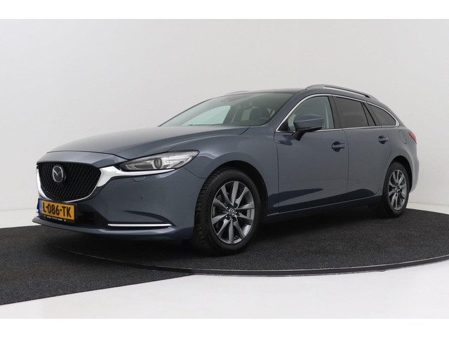 Mazda 6 Sportbreak 2.0 SkyActiv-G 165 Business | Trekhaak | Org NL | Leer | Head-Up | 360 Camera | S