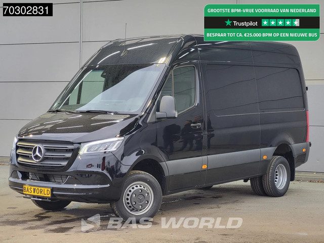 Mercedes-Benz Sprinter 519 CDI Automaat Dubbellucht L2H2 Navi Airco Cruise Camera 10inch MBUX CarPla