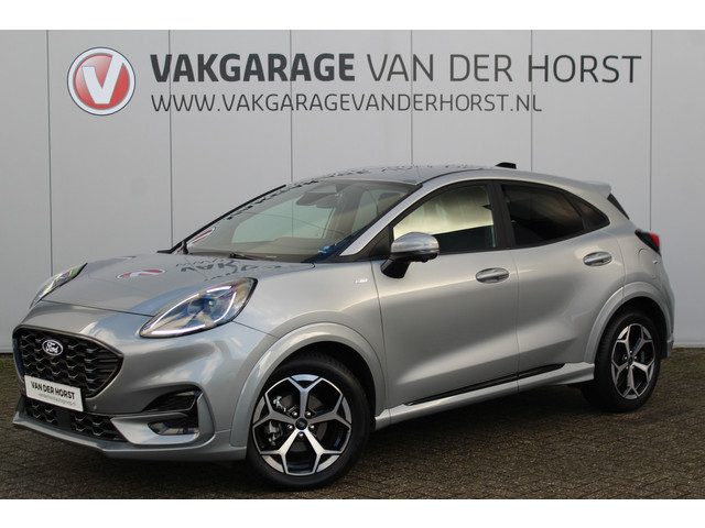 Ford Puma 1.0-155pk EcoBoost Mild Hybrid ST-Line X AUTOMAAT ! Nieuw model ! Fabrieksgarantie t/m 16-