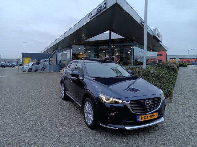 Mazda CX-3 2.0 SkyActiv-G 120 GT-M Line AUTOMAAT, Navi, Clima, Head-up, 18" etc. incl. 12 MND BOVAGG