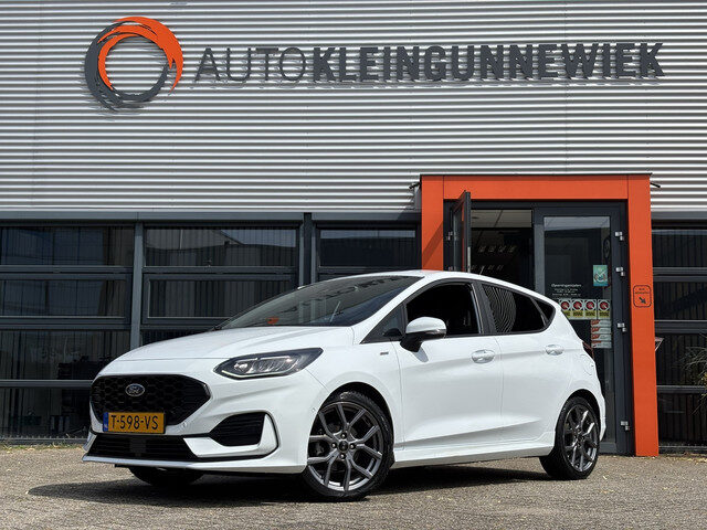 Ford Fiesta 1.0 EcoBoost Hybrid ST-Line X / Stoel, Stuur & Voorruitverwarming / Navi / Applecarplay/