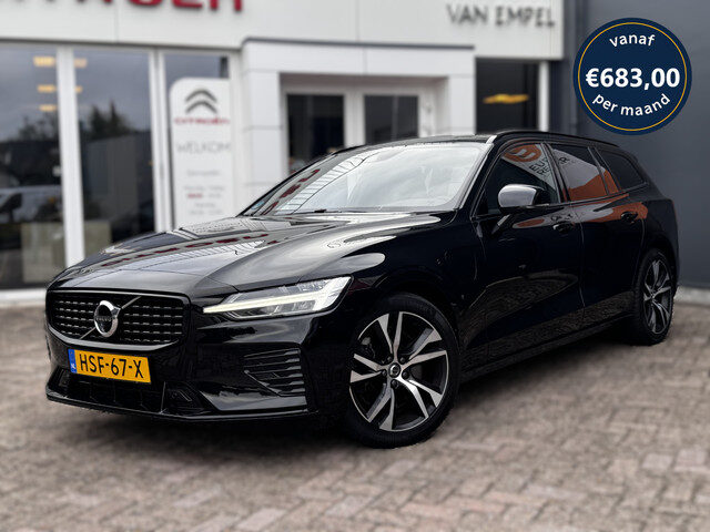 Volvo V60 2.0 T6 Recharge AWD R-Design | Schuif- Kanteldak |Trekhaak uitklapbaar | 360 camera | HUD
