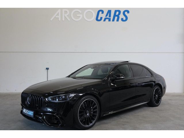 Mercedes-Benz S-Klasse AMG S 63 E S63e LANG PERFORMANCE 4 Matic+ 802PK ACHTERASBESTURING LEASE / INR