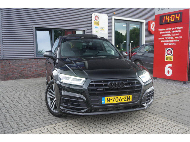 Audi Q5 2.0 TFSI quattro Sport S Line Black Edition / Pano / Luchtvering / Dealer onderhouden / Trek