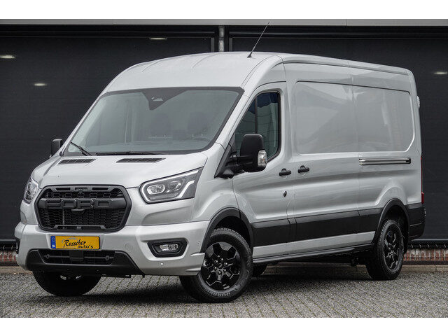Ford Transit L3H2 | 2.0Tdci 165Pk | 350 | Raptor Edition | 2x Schuifdeur | Nieuw Model | Moondust Zi