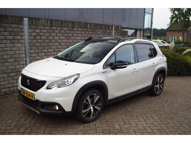 Peugeot 2008 1.2 PureTech GT-Line Panodak Half Leder Sportst Navi Camera Clima Cruise Apple Carplay