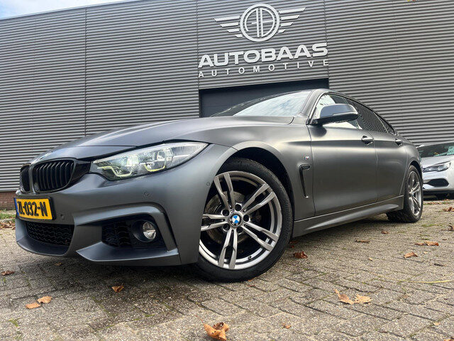 BMW 4 Serie Gran Coupé 418i High Executive M-Sport Automaat Frozen Grey!! NL-AUTO+NAP+PANORAMADAK+LE