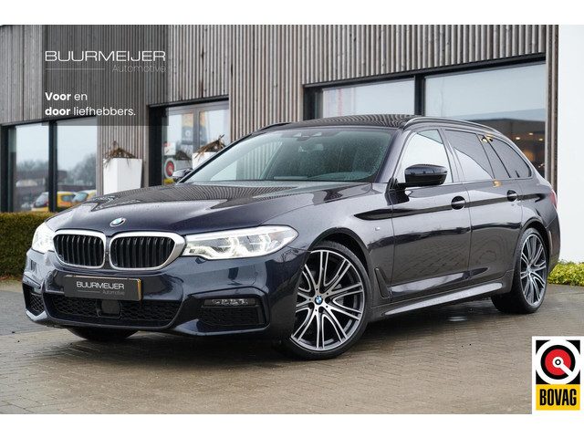 BMW 5 Serie touring 520i High Executive M | Dealer onderhouden | Panoramisch schuif/kanteldak | Stoe