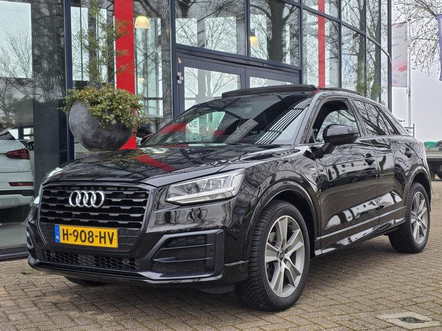 Audi Q2 35 TFSI S Edition | ECC | PDC voor + achter + camera | Panoramadak | Navigatie | Leer/Stof |