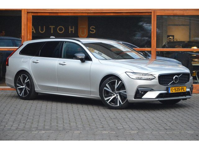 Volvo V90 B4 R-Design | 360° Camera | Harman/Kardon | Stoel + Stuur Verwarmd | Pilot-Assist | Apple