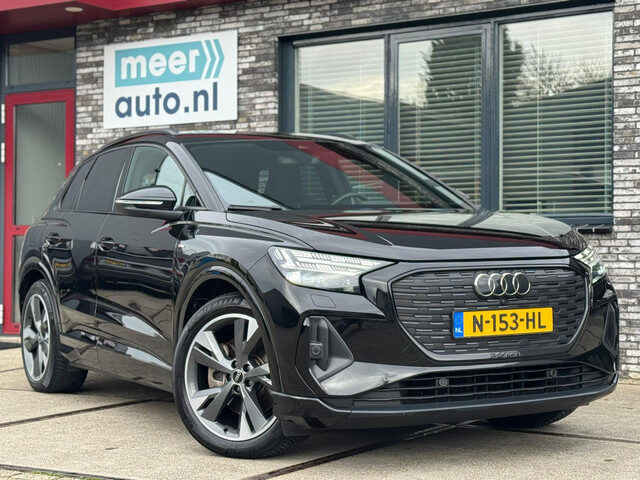 Audi Q4 e-tron 40 S-LINE Competition 77 kWh SOH 91% l CAMERA l SFEER l MATRIX l CARPLAY l WARMTEPOMP