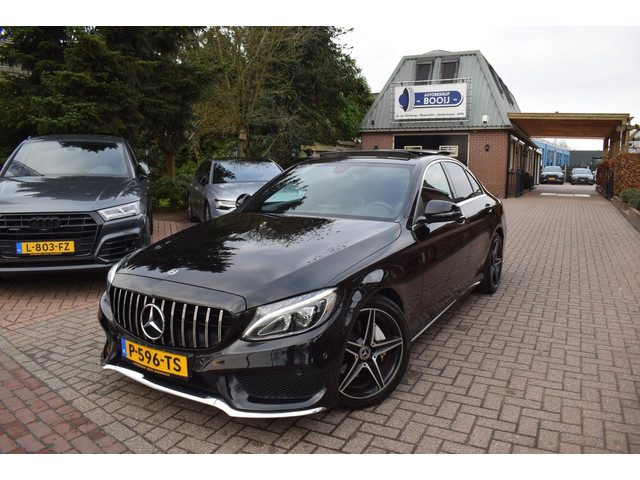 Mercedes-Benz C-Klasse 180 Sport Edition AMG-LINE AUTOM/PANODAK/CRUISE/LEDER/MATRIX LED/NAVI/CAMERA/