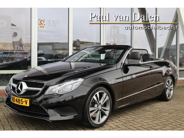 Mercedes-Benz E-Klasse Cabrio E200 184PK AUTOMAAT EDITION SPORT Navi | Leer | Full Led | Electr.Kap