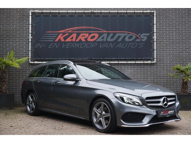 Mercedes-Benz C-Klasse Estate 180 AMG Pano Led Leer Cam VOL
