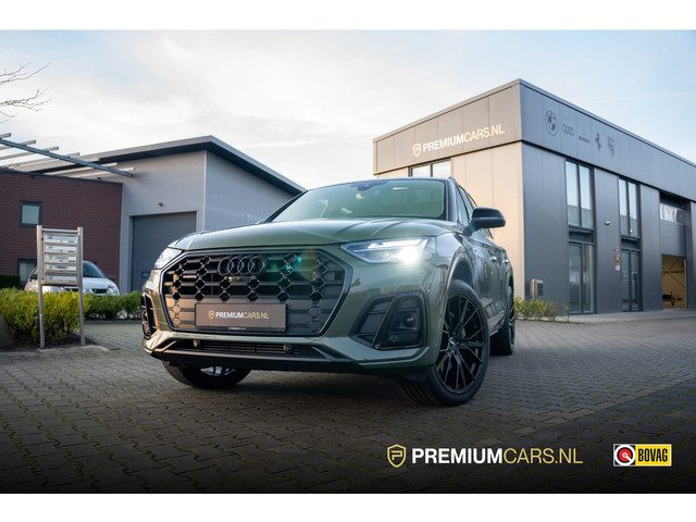 Audi Q5 55 TFSI e| District green| S-Line |Panoramadak |360