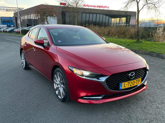 Mazda 3 2.0 e-SkyActiv-X M Hybrid 186 Comfort, Acc, Cam, Pdc, Stoel-/Stuurverw, Navi, Head-up, 1e ei