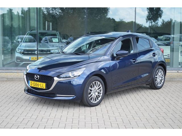 Mazda 2 1.5 Skyactiv-G Luxury |Stoelverwarming | Keyless | Carplay | Dodehoek detectie | Stuur verwa