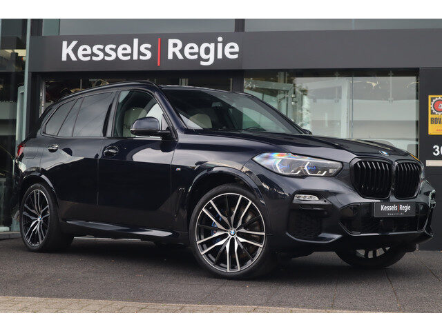 BMW X5 xDrive45e M-sport Pano H&K Lucht Laser HuD 360 ACC Softclose Ambient