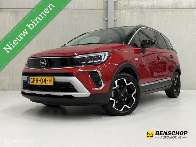 Opel Crossland 1.2 Turbo Ultimate Panodak HUD Navi Carplay Alcantara stoel & stuurverwarming