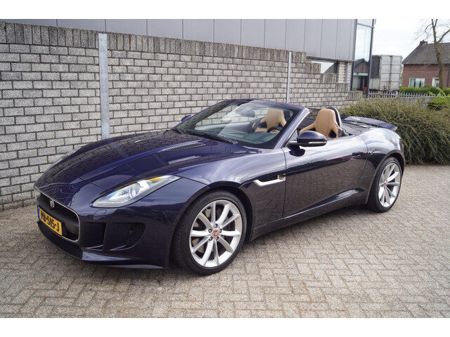 Jaguar F-Type 3.0 V6 Convertible Autom Luxe Leder Sportst Stoel/Stuurverw Navi Camera Xenon Sportuit