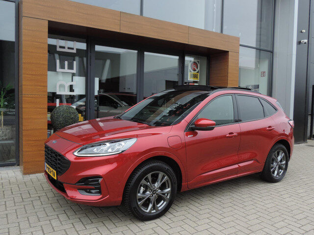 Ford Kuga 2.5 PHEV 225PK ST-Line X 53.000km | NLauto | Panodak | Winterpack | LED kopl | Halfleer |