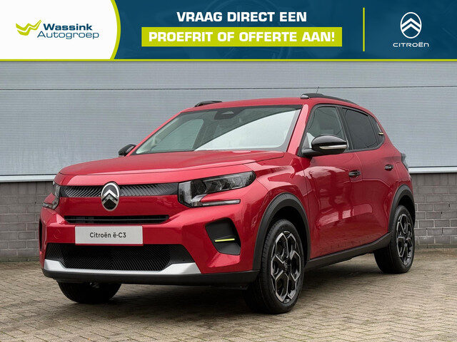 Citroën C3 ë-C3 Max | Camera & Sensoren Achter | 3 Fase | Cruise Control | Climate Control | LED |