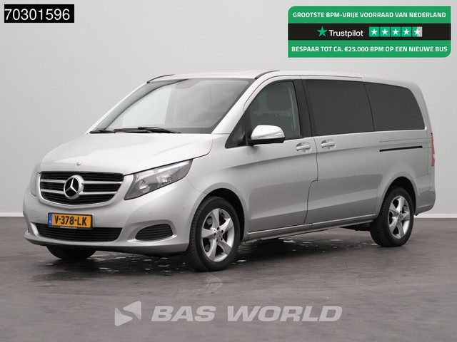 Mercedes-Benz V-Klasse 220d Dubbel Cabine Automaat 2x Schuifdeur Airco Cruise Camera Parkeersensoren