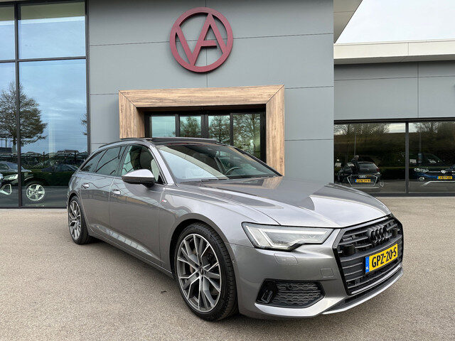 Audi A6 Avant V6 55 TFSI 340pk quattro S-line | Panoramadak | Trekhaak | 20 inch | Zwart optiek | Ca