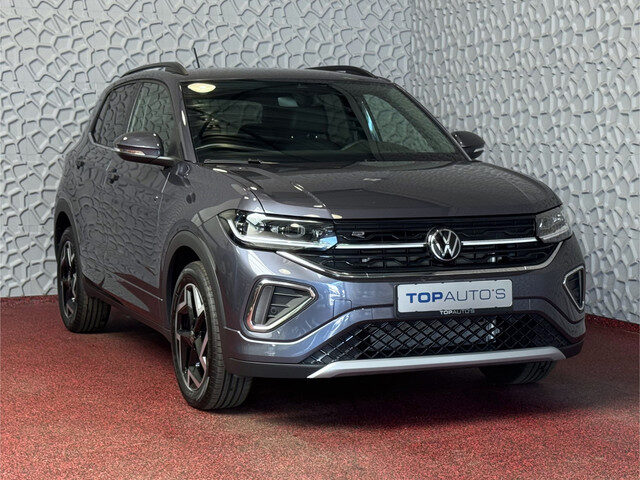 Volkswagen T-Cross ✅NIEUWE AUTO✅ TSI 115PK R-LINE EDITION TREKHAAK LED LMV IQ CAMERA STOELVERW