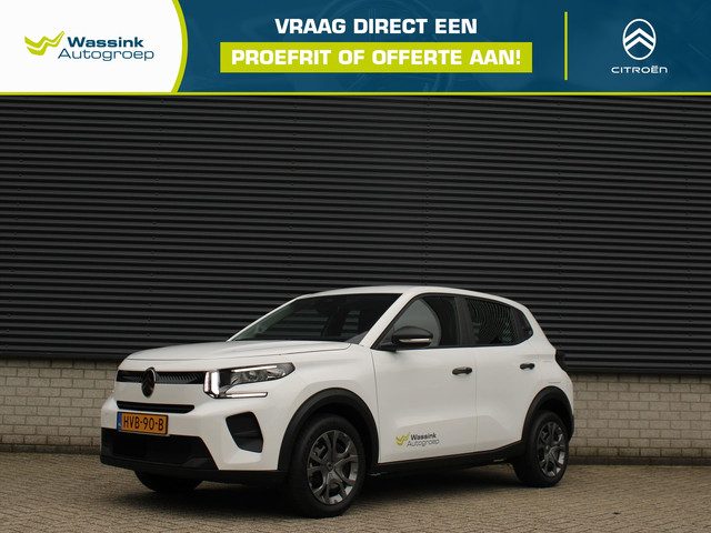 Citroën C3 ë-C3 You EV 44kWh 113pk I Airconditioning I Cruise Control I Boodlader 3-Fasen 11kw
